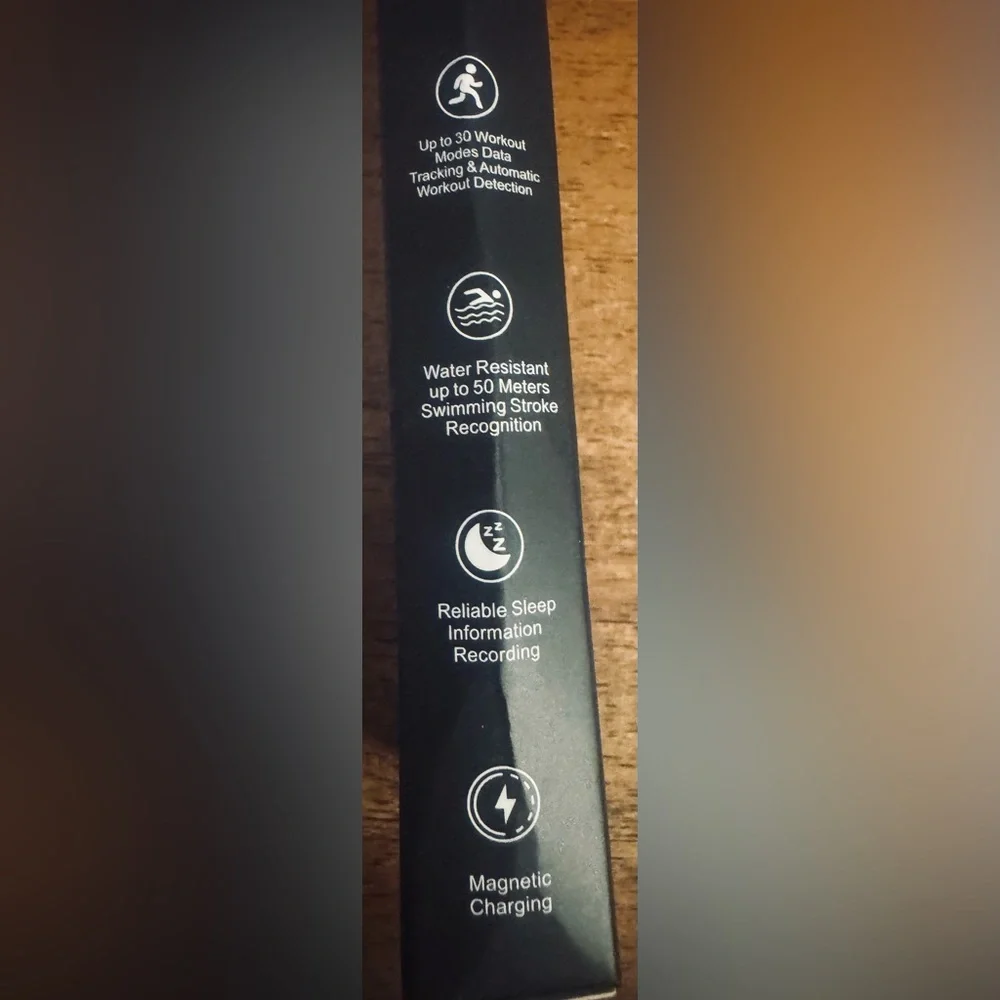 Black Smart Fitness Tracker - Picture 3 of 5